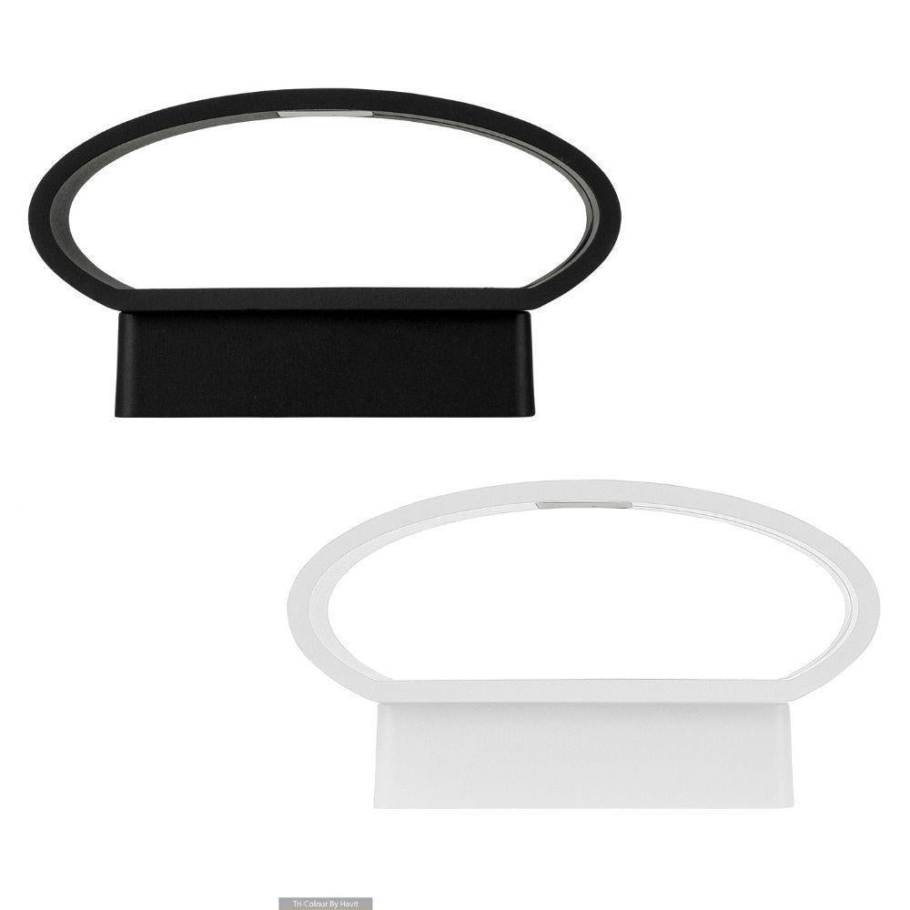 Havit LUXE - 9W LED Tri-Colour Modern Exterior Up/Down Wall Light IP54-Havit Lighting-Ozlighting.com.au