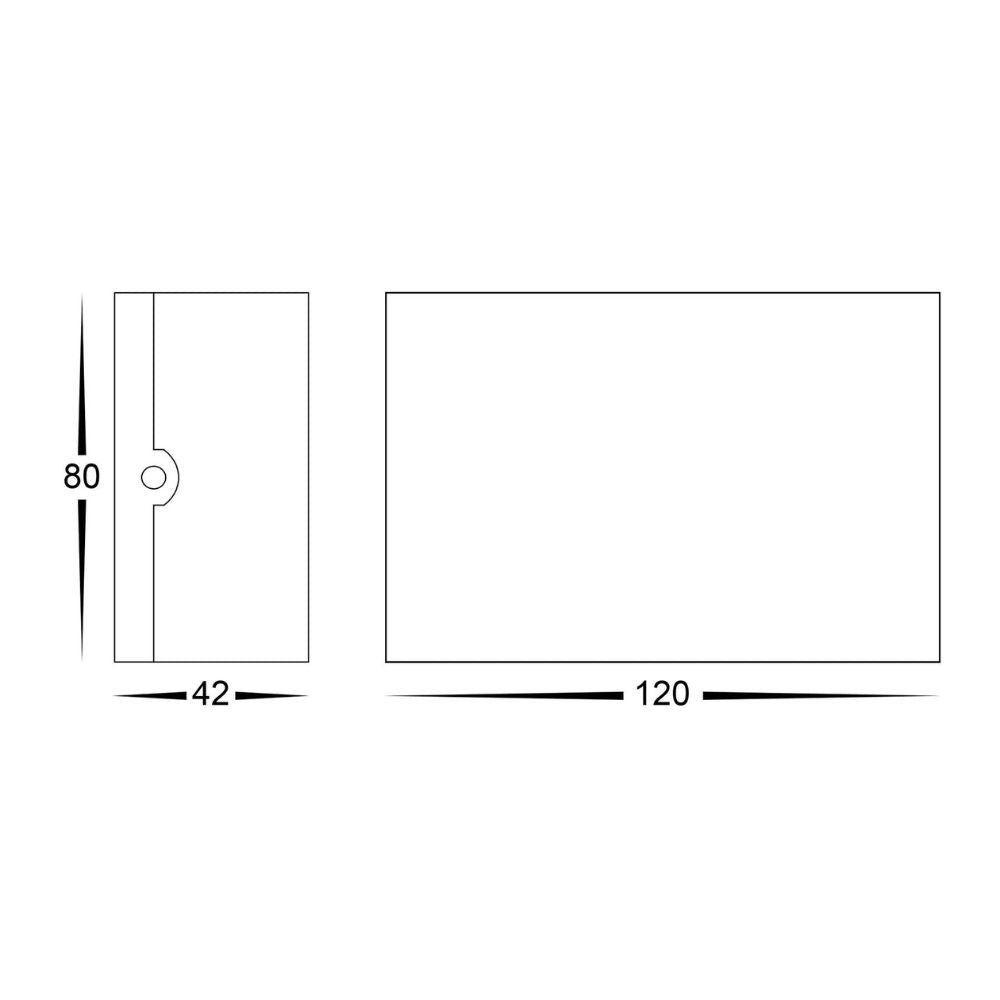 Havit MARO - 4W Up & Down TRI Colour LED Wall Light IP54 - 12V DC DRIVER REQUIRED-Havit Lighting-Ozlighting.com.au