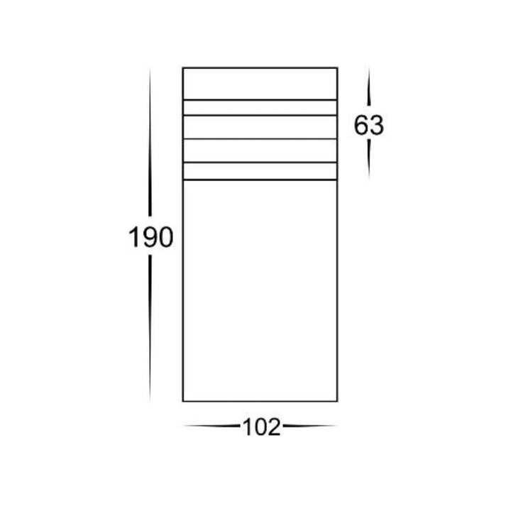 Havit MINI/MINI LOUVRE - Exterior Bollard Light - 12V DC DRIVER REQUIRED-Havit Lighting-Ozlighting.com.au