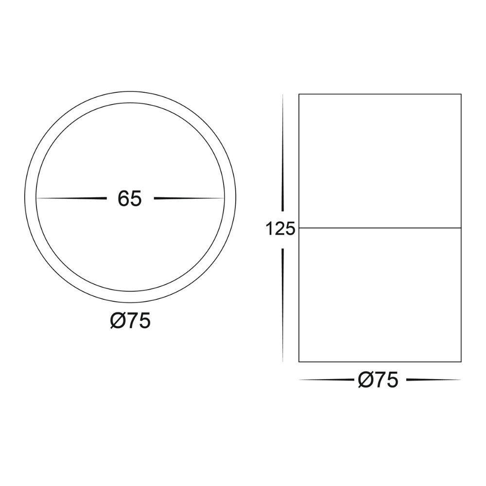 Havit NELLA - 7W/12W LED Tri-Colour Dimmable Surface Mount Downlight With Extension IP54-Havit Lighting-Ozlighting.com.au