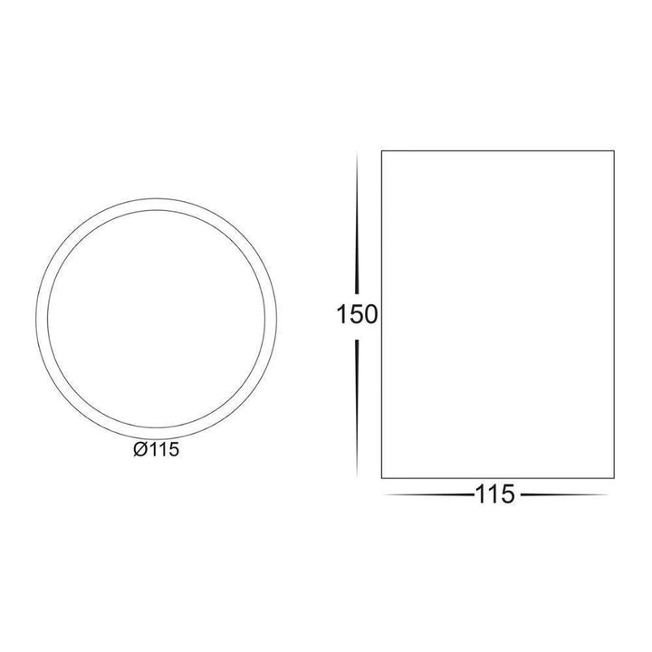 Havit NELLA - 7W/12W/18W LED Tri-Colour Dimmable Round Tilt Adjustable Surface Mount Downlight-Havit Lighting-Ozlighting.com.au