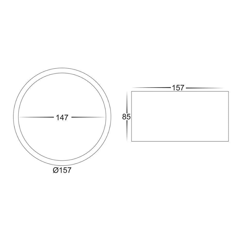 Havit NELLA - 7W/12W/18W/20W/30W LED Tri-Colour Dimmable Surface Mount Downlight IP54-Havit Lighting-Ozlighting.com.au