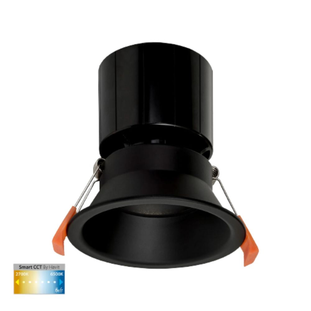 Havit PRIME-SMART - 12W LED Deepset 105mm Smart Wi-Fi Dimmable White CCT Tuneable Downlight IP54-Havit Lighting-Ozlighting.com.au