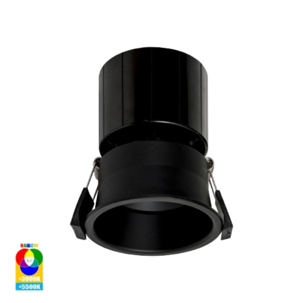 Havit PRIME-SMART - 12W LED Deepset 84mm Smart Wi-Fi Dimmable RGBCW+CCT Tuneable Downlight IP54-Havit Lighting-Ozlighting.com.au