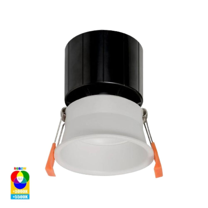 Havit PRIME-SMART - 12W LED Deepset 84mm Smart Wi-Fi Dimmable RGBCW+CCT Tuneable Downlight IP54-Havit Lighting-Ozlighting.com.au