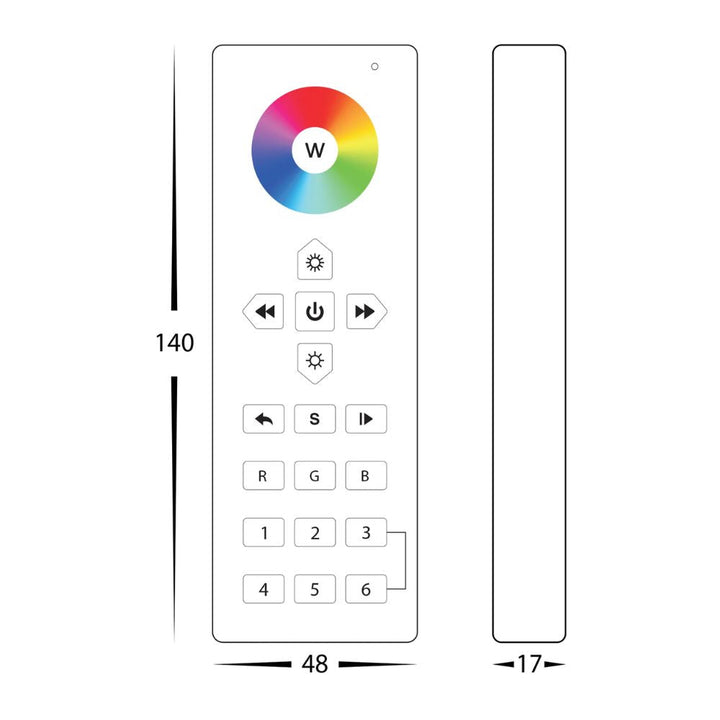 Havit - RGBC/W 6 Zone LED Strip Controller-Havit Lighting-Ozlighting.com.au