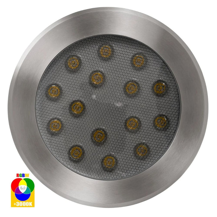 Havit SPLIT -316 Stainless Steel RGBW LED Inground Light 12V - IP67-Havit Lighting-Ozlighting.com.au