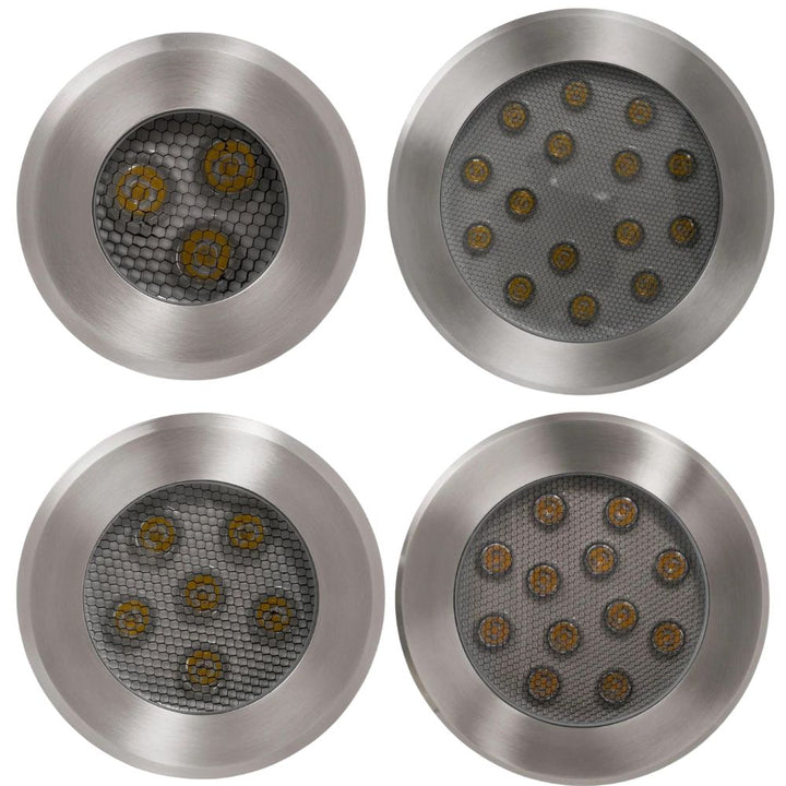 Havit SPLIT - 316 Stainless Steel TRI Colour LED Inground Light 12V - IP67-Havit Lighting-Ozlighting.com.au