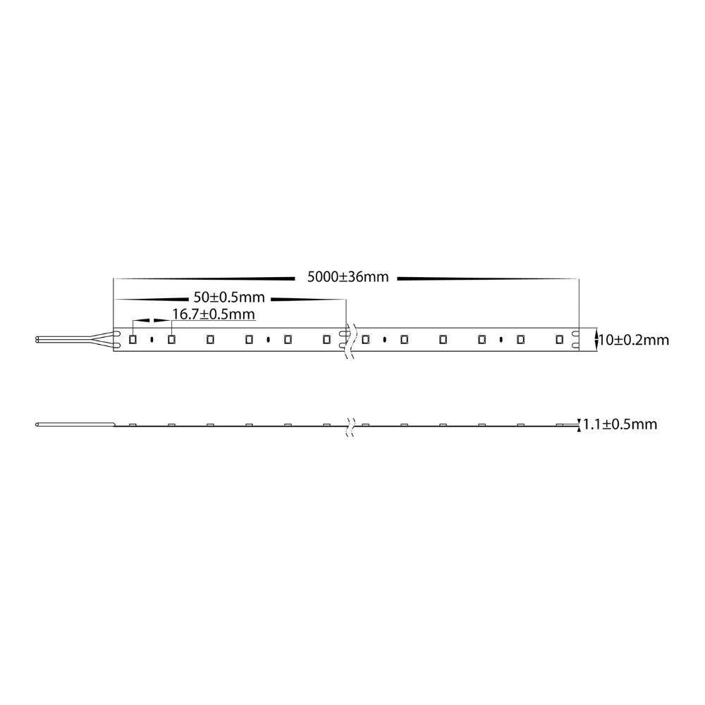 Havit STRIP-14.4 - 14.4W 12V 10mm 60 LED Strip Light Per Metre IP20 - 12V DRIVER REQUIRED-Havit Lighting-Ozlighting.com.au