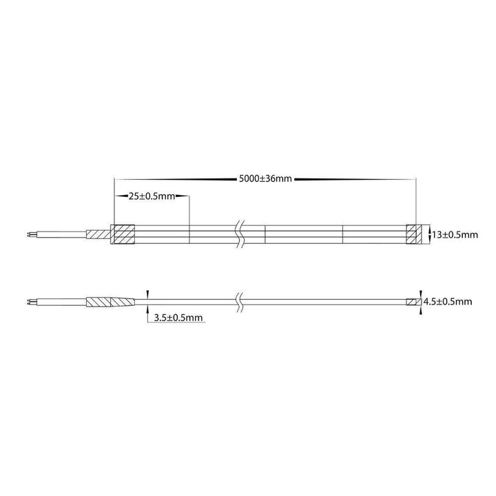 Havit STRIP-14.4-COB-WP - 14.4W 24V 13mm 60 LED Strip Light Per Metre IP67 - 24V DC DRIVER REQUIRED-Havit Lighting-Ozlighting.com.au