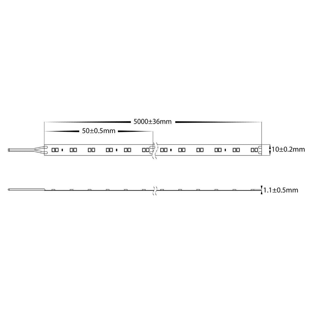 Havit STRIP-14.4-CT - 14.4W Colour Temperature Tuneable Adjustable 12V 10mm 120 LED Strip Light Per Metre IP20 - 12V DRIVER REQUIRED-Havit Lighting-Ozlighting.com.au