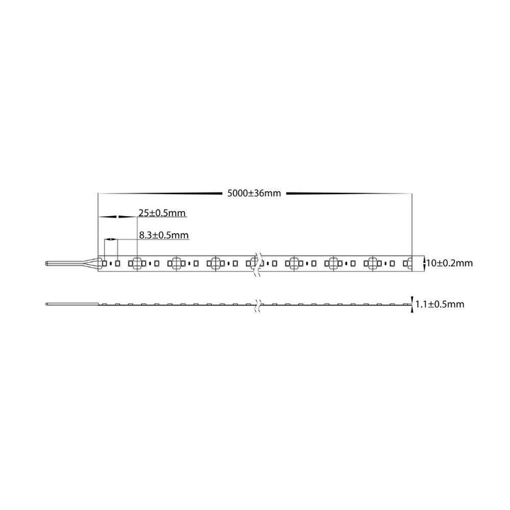 Havit STRIP-24 - 24W 12V 120 LED Strip Light Per Metre IP20 - 12V DRIVER REQUIRED-Havit Lighting-Ozlighting.com.au