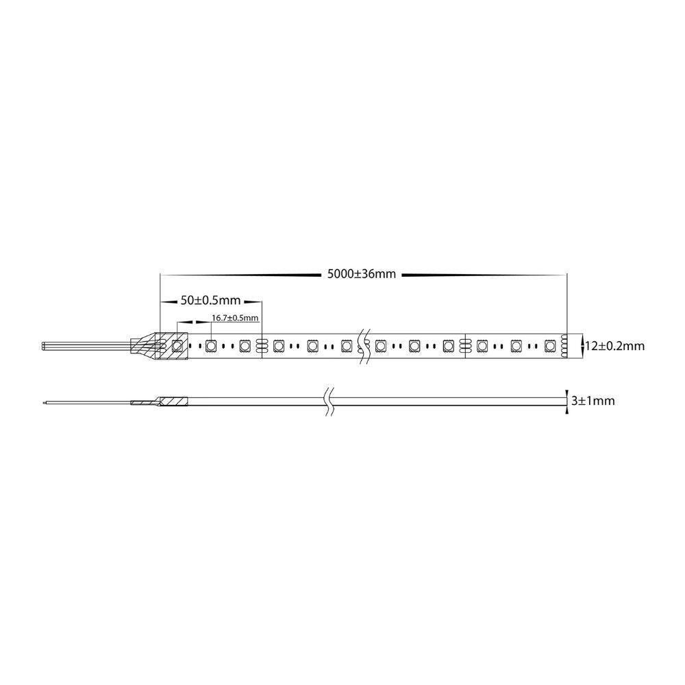 Havit STRIP-8-RGB-CHASING - 8W 12V Multi-Colour Chasing 60 LED Digital Strip Light Per Metre IP54 - 12V DRIVER REQUIRED-Havit Lighting-Ozlighting.com.au