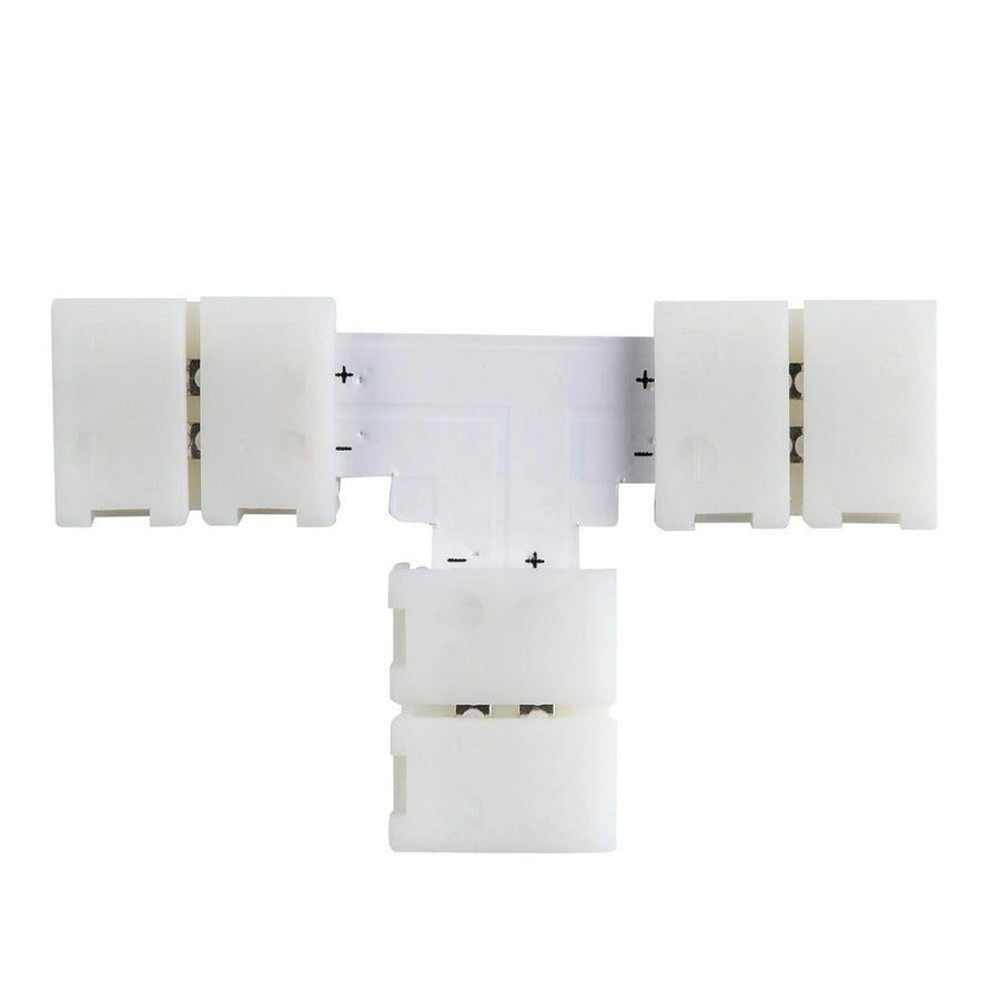 Havit STRIP-CONNECTOR-T - T-Shape EZI Tail Single Coloured LED Strip Quick Connector-Havit Lighting-Ozlighting.com.au