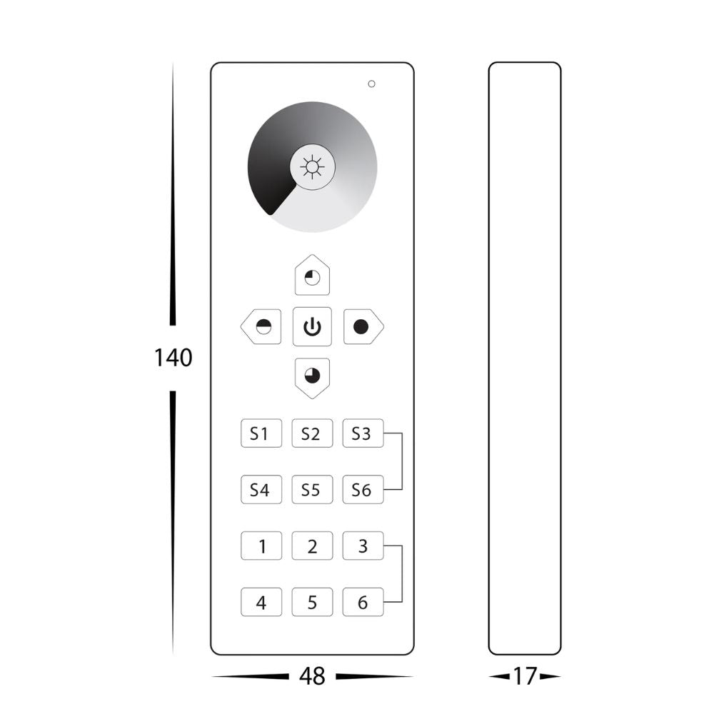 Havit - Single Colour 6 Zone LED Strip Controller-Havit Lighting-Ozlighting.com.au