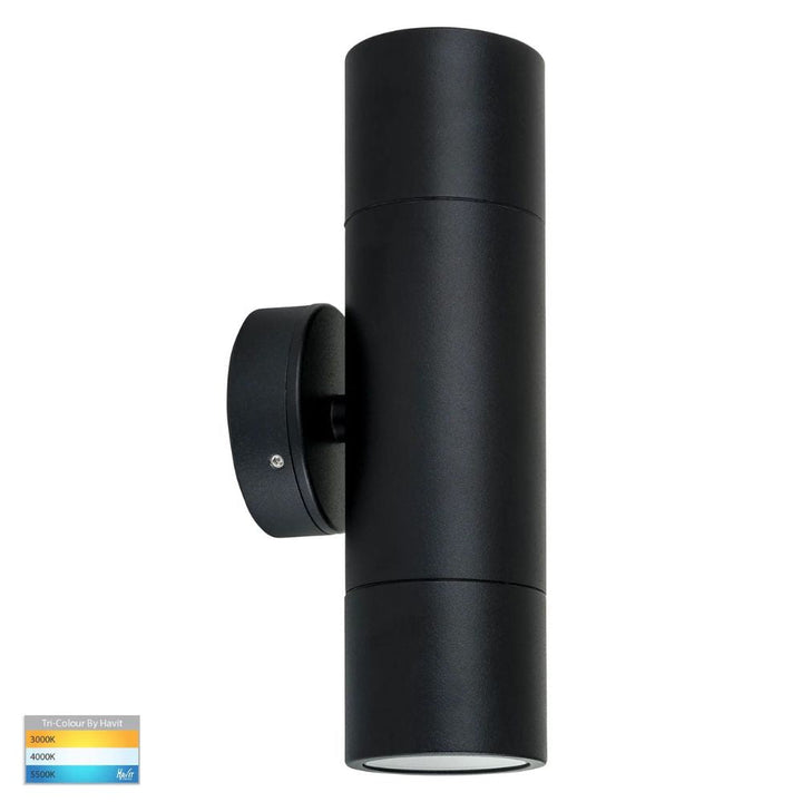 Havit TIVAH - 25W Tri Colour Up And Down Wall Pillar Lights IP65-Havit Lighting-Ozlighting.com.au