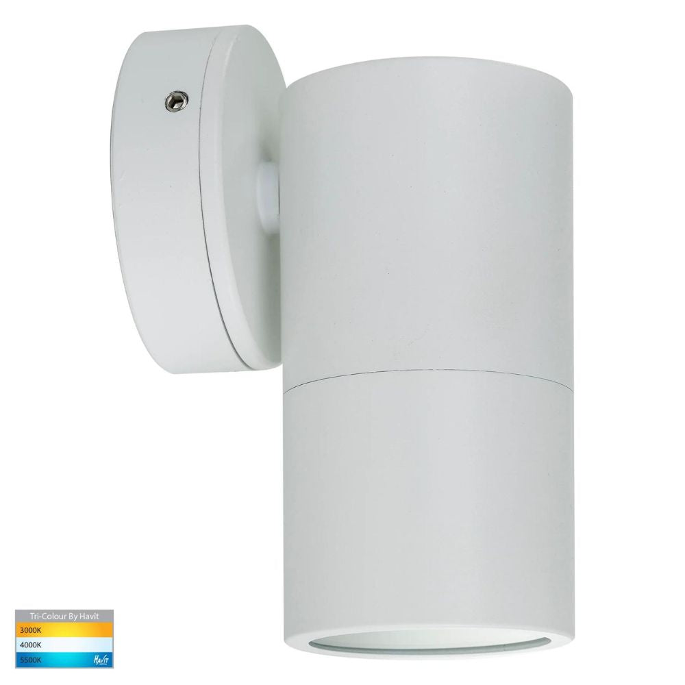 Havit TIVAH - 7W Fixed Down Pillar Wall Light IP65 - GU10-Havit Lighting-Ozlighting.com.au