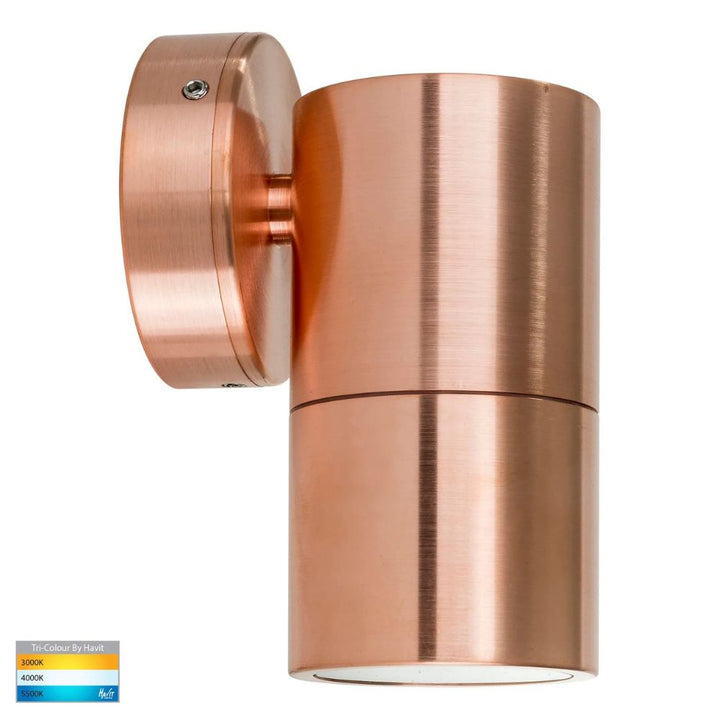 Havit TIVAH - 7W Fixed Down Pillar Wall Light IP65 - GU10-Havit Lighting-Ozlighting.com.au