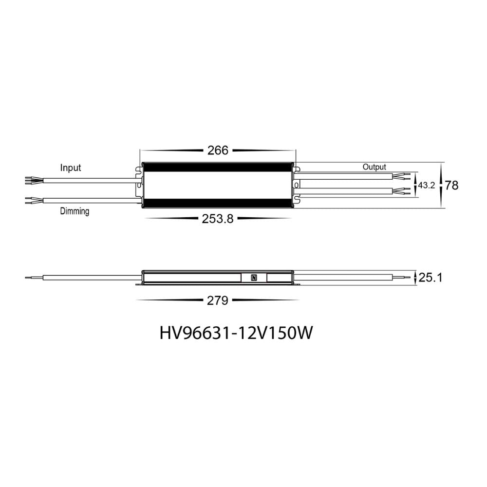 Havit - Triac/DALI Dimmable LED Driver-Havit Lighting-Ozlighting.com.au