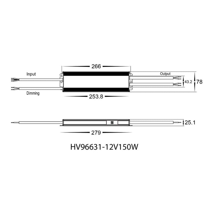 Havit - Triac/DALI Dimmable LED Driver-Havit Lighting-Ozlighting.com.au