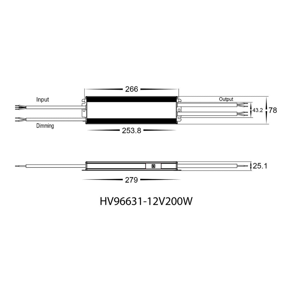 Havit - Triac/DALI Dimmable LED Driver-Havit Lighting-Ozlighting.com.au