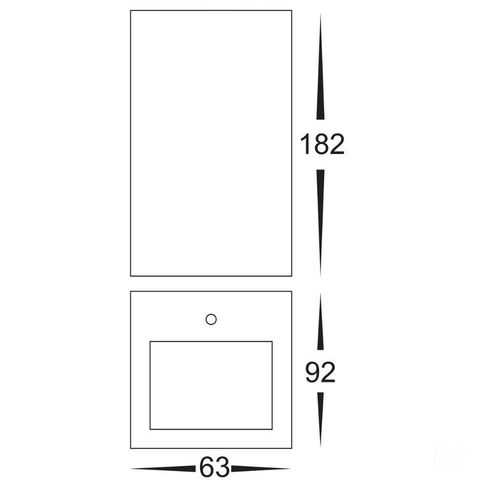 Havit VELDI - 2X5W LED GU10 Modern Exterior Up/Down Wall Light IP54-Havit Lighting-Ozlighting.com.au