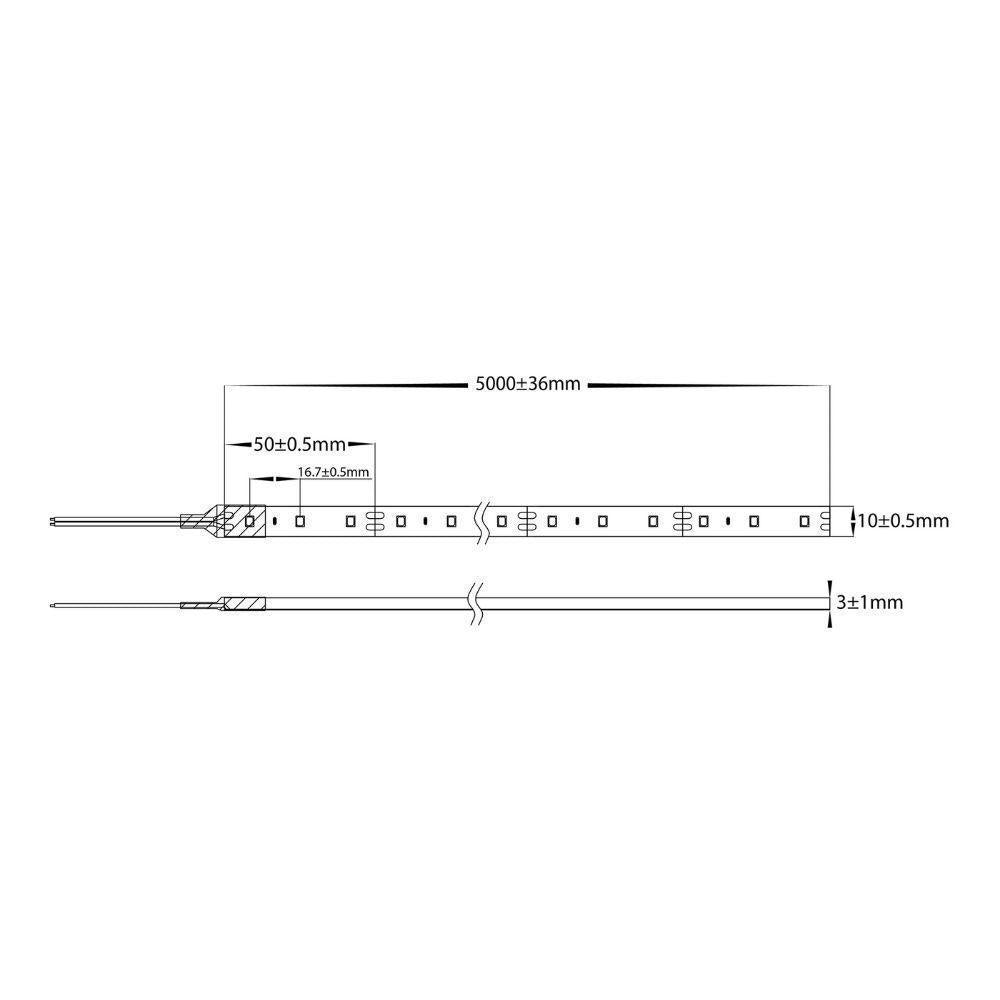 Havit VIPER-14.4-WP-5M-KIT - 14.4W 12V 5000mm Weatherproof LED Strip Light Kit IP54-Havit Lighting-Ozlighting.com.au