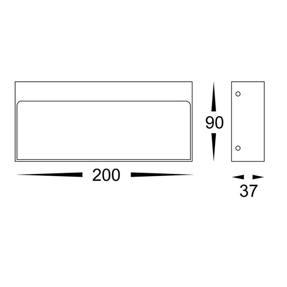 Havit VIRSMA - 4W/6W 12V DC LED Tri-Colour Exterior Surface Mount Step Light IP54 - DRIVER REQUIRED-Havit Lighting-Ozlighting.com.au