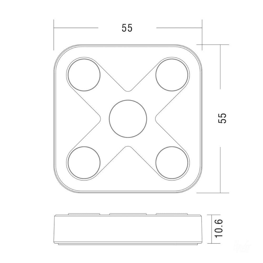 Havit ZIGBEE-DIMMING-CONTROLLER - Zigbee LED Touch Controller 3V-Havit Lighting-Ozlighting.com.au