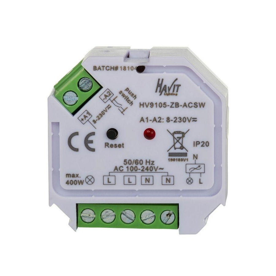 Havit ZIGBEE-SWITCH - Zigbee On/Off Switch Relay Receiver-Havit Lighting-Ozlighting.com.au