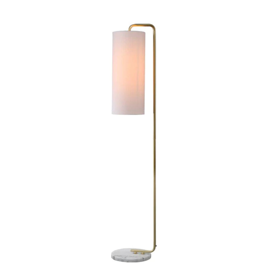 Lexi ADELE - Metal & Marble Floor Lamp-Lexi Lighting-Ozlighting.com.au