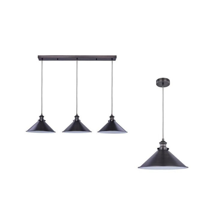 Lexi BRIGHTYS - 1/3 Lighting Industrial Ceiling Light-Lexi Lighting-Ozlighting.com.au