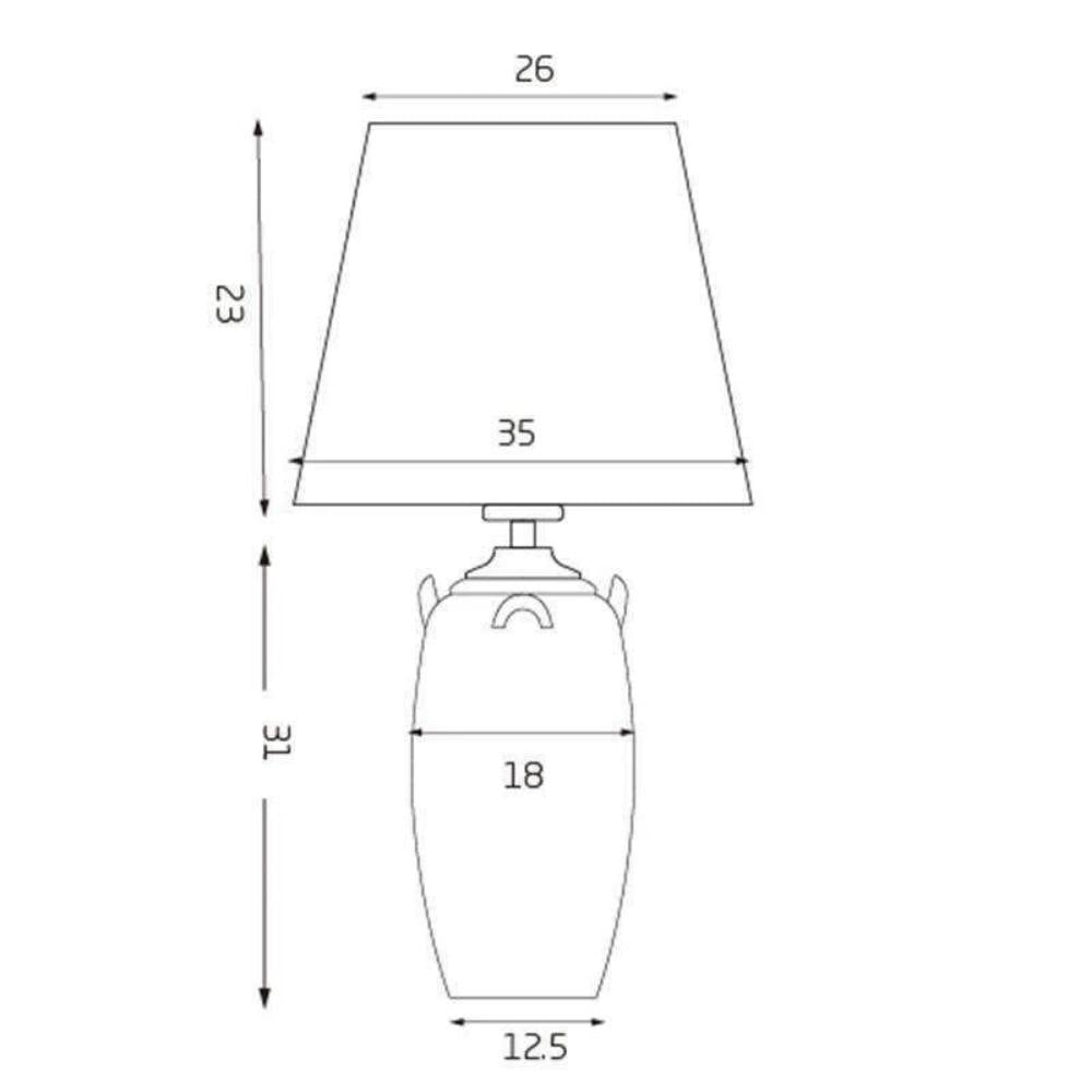 Lexi EBONY - Table Lamp-Lexi Lighting-Ozlighting.com.au