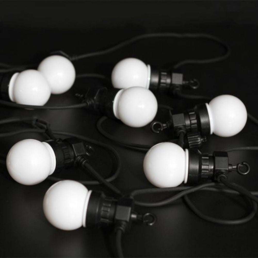 Lexi FESTOON - LED RGB Festoon String Lights 10 Pack IP44-Lexi Lighting-Ozlighting.com.au