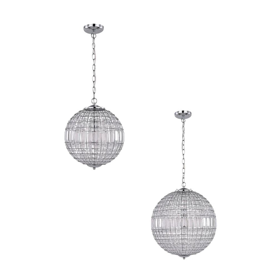 Lexi LODE - 1 Light Small/Large Sphere Glass Pendant Light-Lexi Lighting-Ozlighting.com.au