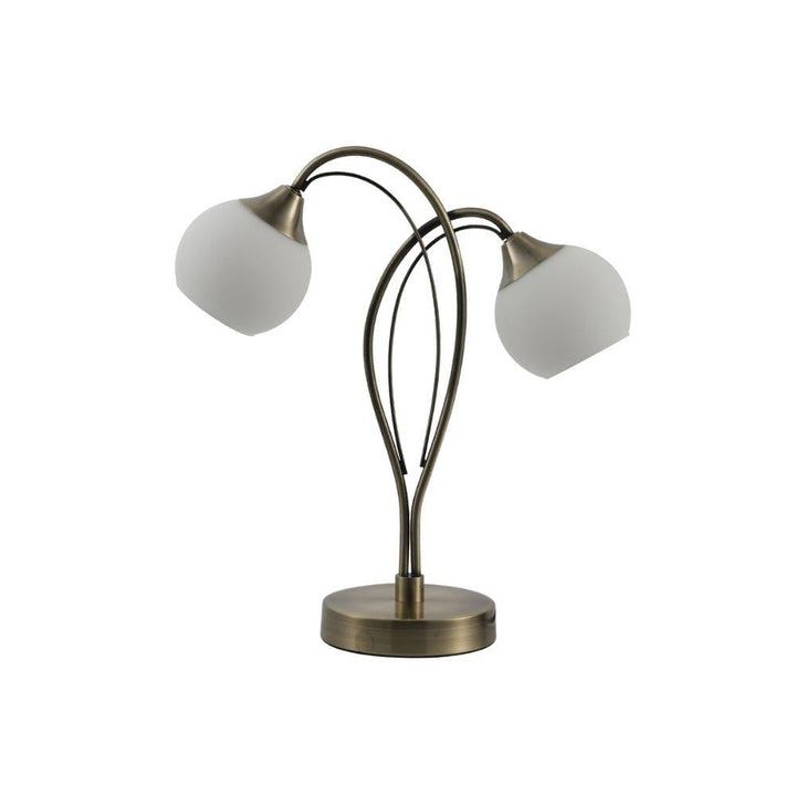 Lexi MALINI - 6W Replaceable LED 2 Light Table Lamp - 2700K-Lexi Lighting-Ozlighting.com.au