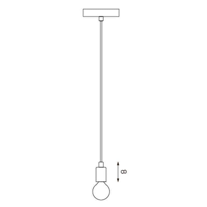 Lexi PHAROS - 1 Light Suspension Cable Pendant-Lexi Lighting-Ozlighting.com.au