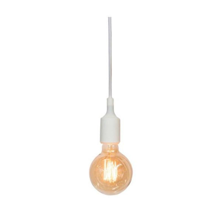 Lexi POLLY - 1 Light Pendant with Fabric Cable-Lexi Lighting-Ozlighting.com.au