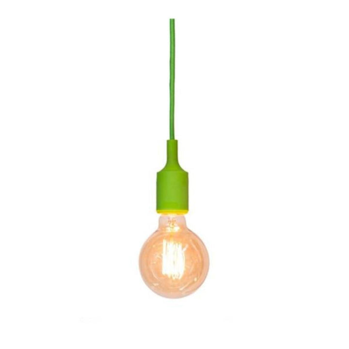 Lexi POLLY - 1 Light Pendant with Fabric Cable-Lexi Lighting-Ozlighting.com.au