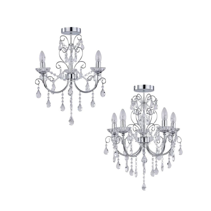 Lexi RENAISSANCE - 3/5 Light Chandelier-Lexi Lighting-Ozlighting.com.au