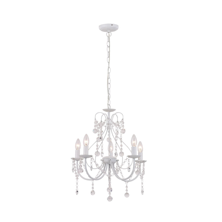 Lexi RENEE - 5 Light Crystal Chandelier-Lexi Lighting-Ozlighting.com.au