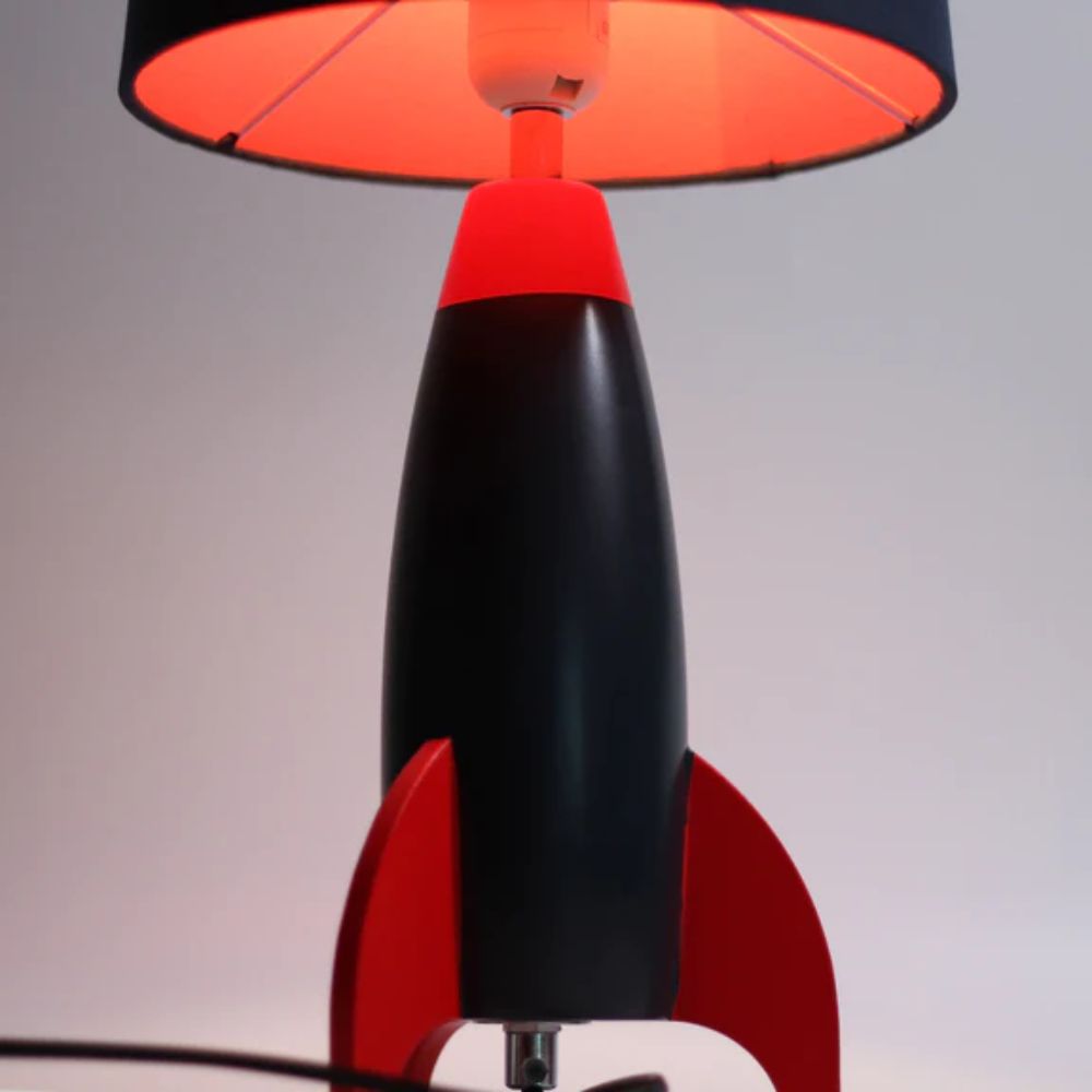 Lexi ROCKETSHIP - Toy Table Lamp-Lexi Lighting-Ozlighting.com.au