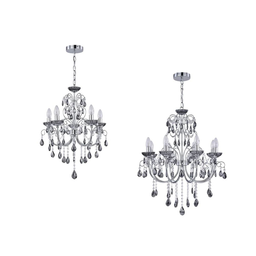 Lexi ROVERT - 5/8 Light Chandelier-Lexi Lighting-Ozlighting.com.au