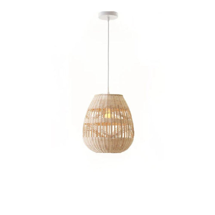 Lexi SHIRI - 1 Light Rattan Pendant-Lexi Lighting-Ozlighting.com.au