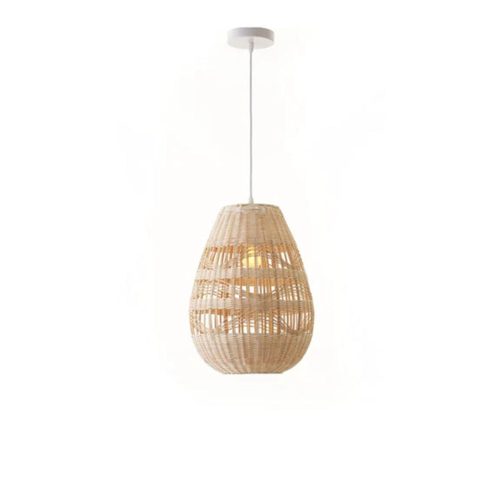 Lexi SHIRI - 1 Light Rattan Pendant-Lexi Lighting-Ozlighting.com.au