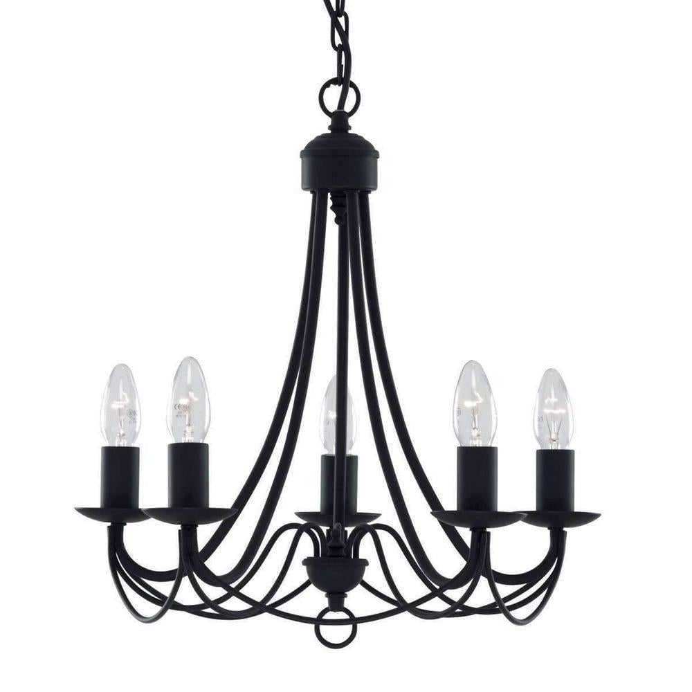 Lexi ZANZIBAR - 5 Light Chandelier-Lexi Lighting-Ozlighting.com.au