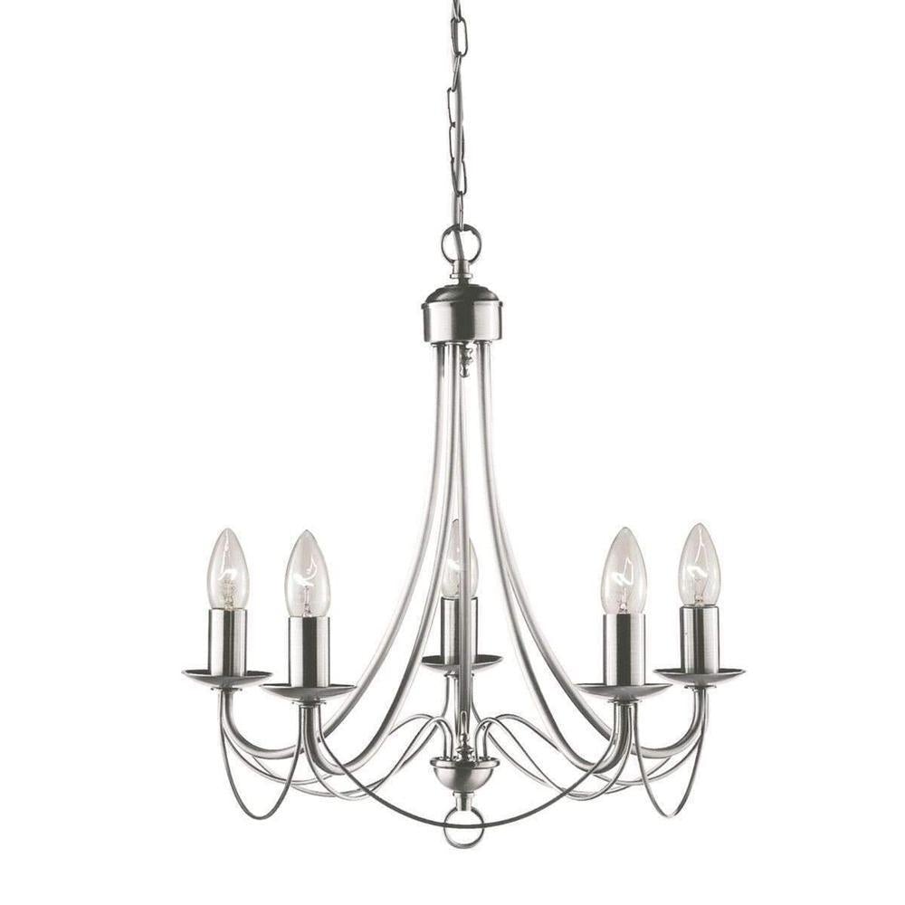 Lexi ZANZIBAR - 5 Light Chandelier-Lexi Lighting-Ozlighting.com.au