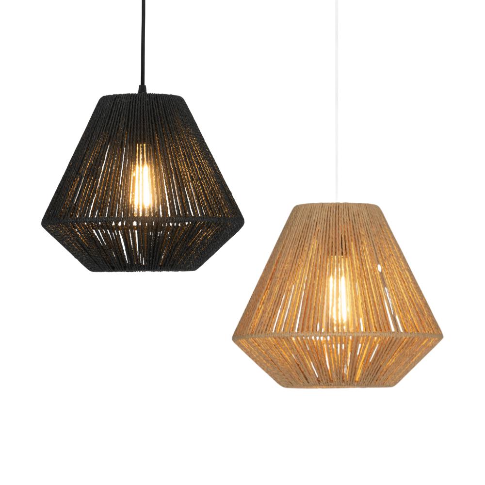 Mercator BRIDGEWATER - 1 Light Rope Pendant-Mercator-Ozlighting.com.au