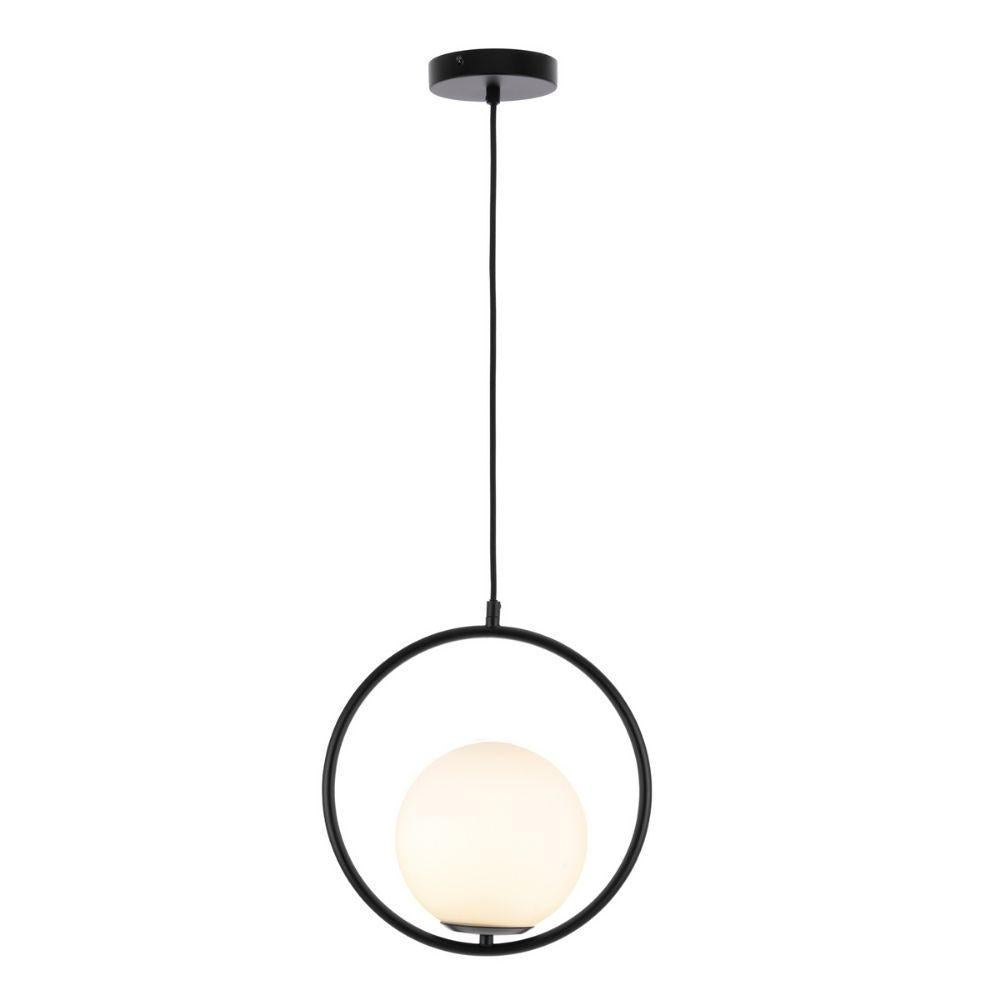 Mercator EDITH - Circular Opal Glass Pendant Light-Mercator-Ozlighting.com.au