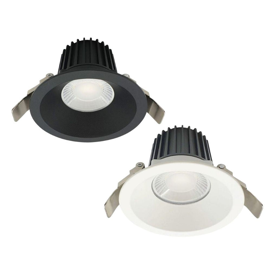 Mercator ELIAS II - 12W LED Tri-Colour Dimmable Round Deep Face Downlight IP44-Mercator-Ozlighting.com.au